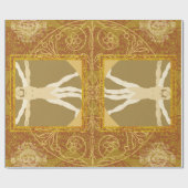 ゴールデンルネッサンス ラッピングペーパー (フラット)