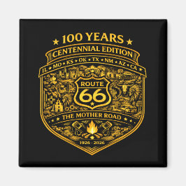 ゴールデンルート66創立100周年記念 マグネット