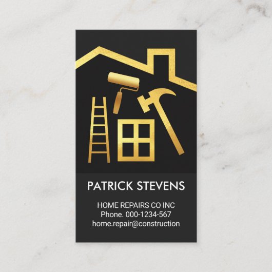 ゴールデンルーフハンドマニングツール修復 名刺 (正面)