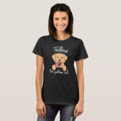 ゴールデンルールを守るレトリーバーの母犬 Tシャツ (正面フル)