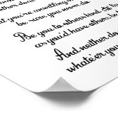 ゴールデンルールポスター – Do Unto Others諺 ポスター (角)