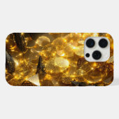 ゴールデンルーンコイン iPhoneケース (裏面横)