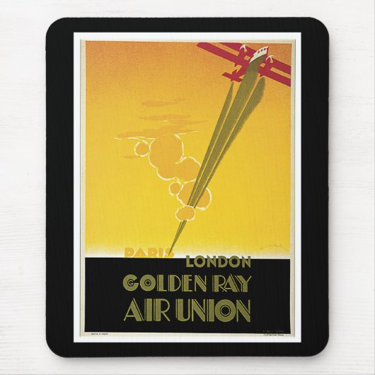 ゴールデンレイエアユニオン マウスパッド (正面)