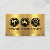 ゴールデンレイヤ金ゴールド建築ツール 名刺 (正面)