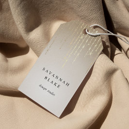 ゴールデンレインカスタムビジネスアブティックラベル ギフトタグ