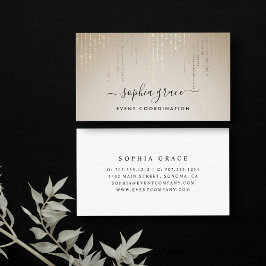 ゴールデンレインシグネチャースクリプト 名刺