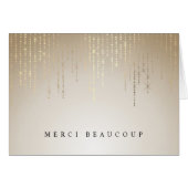 ゴールデンレインストリングライトサンキューカード (正面横)