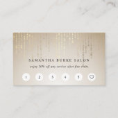 ゴールデンレインストリングライトロイヤリティカード ロイヤリティカード (正面)