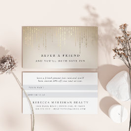 ゴールデンレインストリングライト紹介カード 紹介カード