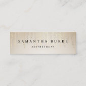 ゴールデンレインストリングライト スキニー名刺 (正面)