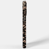 ゴールデンレインパーソナライズされたブラック Case-Mate iPhoneケース (裏面 / 右)