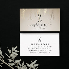 ゴールデンレインヘアスタイリスト用はさみ 名刺