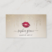 ゴールデンレインメイクアップアーティストリップ 名刺 (正面)