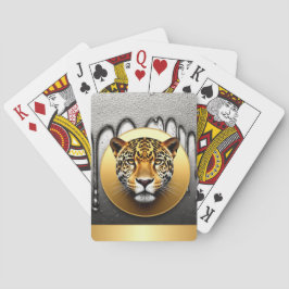 ゴールデンレオパードのウォータードロップ詳細デザイン 🐆 トランプ