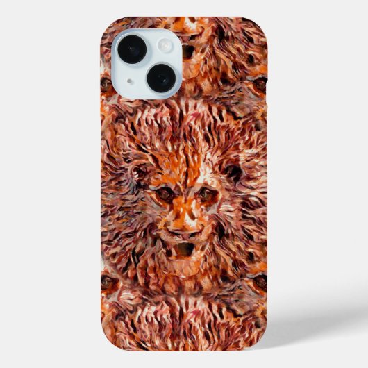 ゴールデンレオ模様 Case-Mate iPhoneケース (裏面)