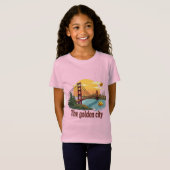 ゴールデンレガシカリフォルニアの都市 Tシャツ (正面フル)