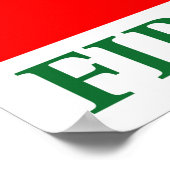 ゴールデンレシオ、フィボナッチスパイラル ポスター (角)