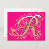 ゴールデンレターR – はがき (正面/裏面)