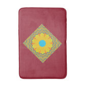 ゴールデンレッドア伝統的フスカット バスマット (正面縦)