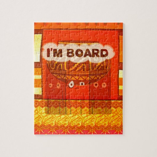 ゴールデンレッドア伝統的フリカおもしろいカラーズアムボー ジグソーパズル (縦)