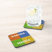 ゴールデンレッドグリーンハクナマタタ コースター (右側)