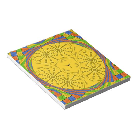 ゴールデンレッドブルーグリーン王室のエジプト。 ノートパッド (アングル)