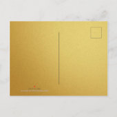 ゴールデンレッドラットの切中国のり紙が2020GP年正月 インビテーションポストカード (裏面)