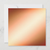 ゴールデンレッドローズスイート16インビテーション 招待状 (裏面)