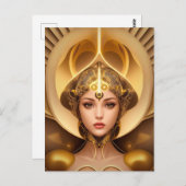 ゴールデンレディーサイボーグ ポストカード (正面/裏面)