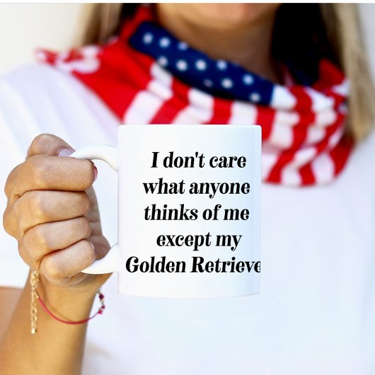 ゴールデンレトリエおもしろいーバーギフトマグ コーヒーマグカップ