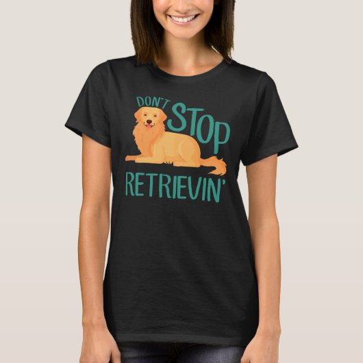ゴールデンレトリエバストップードン Tシャツ (正面)