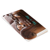 ゴールデンレトリエバーが昼寝を取る マグネット (右側)