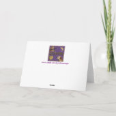 ゴールデンレトリエバーアイスクリームトラック誕生日 カード (裏面)