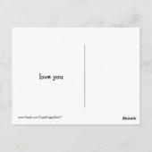 ゴールデンレトリエバーアハウスは決して孤独ではない ポストカード (裏面)