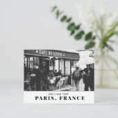 ゴールデンレトリエバーインパリ ポストカード (スタンド正面)