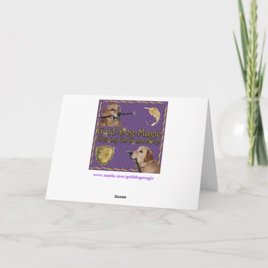 ゴールデンレトリエバーイースターバニーおもしろいの配信 シーズンカード (裏面)