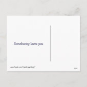 ゴールデンレトリエバーイースターバニー シーズンポストカード (裏面)