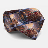 ゴールデンレトリエバークリスマスフェスティバルシーズン ネクタイ (ロール)