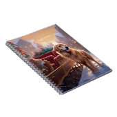 ゴールデンレトリエバークリスマスフェスティバルシーズン ノートブック (右側)