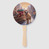 ゴールデンレトリエバークリスマスフェスティバルシーズン ハンドファン (正面)