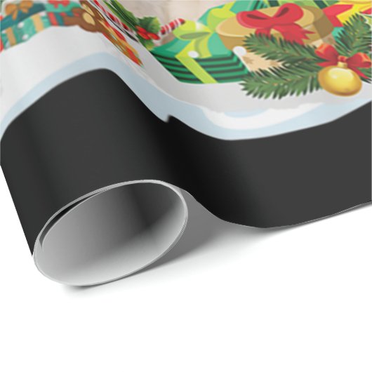 ゴールデンレトリエバークリスマスプレミアム ラッピングペーパー (ロールコーナー)