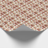 ゴールデンレトリエバークリスマスラッピング紙 ラッピングペーパー (角)