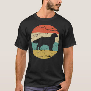 ゴールデンレトリエバーコルギヴィンテージレトロドッグ Tシャツ