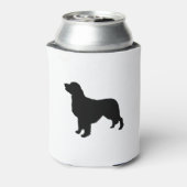 ゴールデンレトリエバーシルエットラブドッグ 缶クーラー (缶裏面)