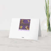 ゴールデンレトリエバーセーラー誕生日 カード (裏面)