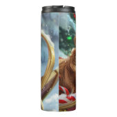 ゴールデンレトリエバードッグクリスマスフェスティバル タンブラー (裏面)