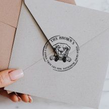 ゴールデンレトリエバードッグファミリー差出人住所