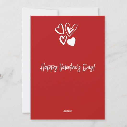 ゴールデンレトリエバードッグラバーバレンタインギフト シーズンカード (裏面)