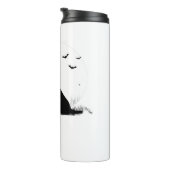 ゴールデンレトリエバードッグ – ハロウィーンムーンシルエットO タンブラー (回転右)