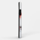 ゴールデンレトリエバードッグwレッドサンタハットクリスマス Case-Mate iPhoneケース (裏面/右)